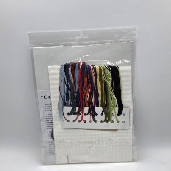 Design Works Counted Cross Stitch Kit Street Corner Cafe in the Sun by #2766 New - Picture 3 of 5